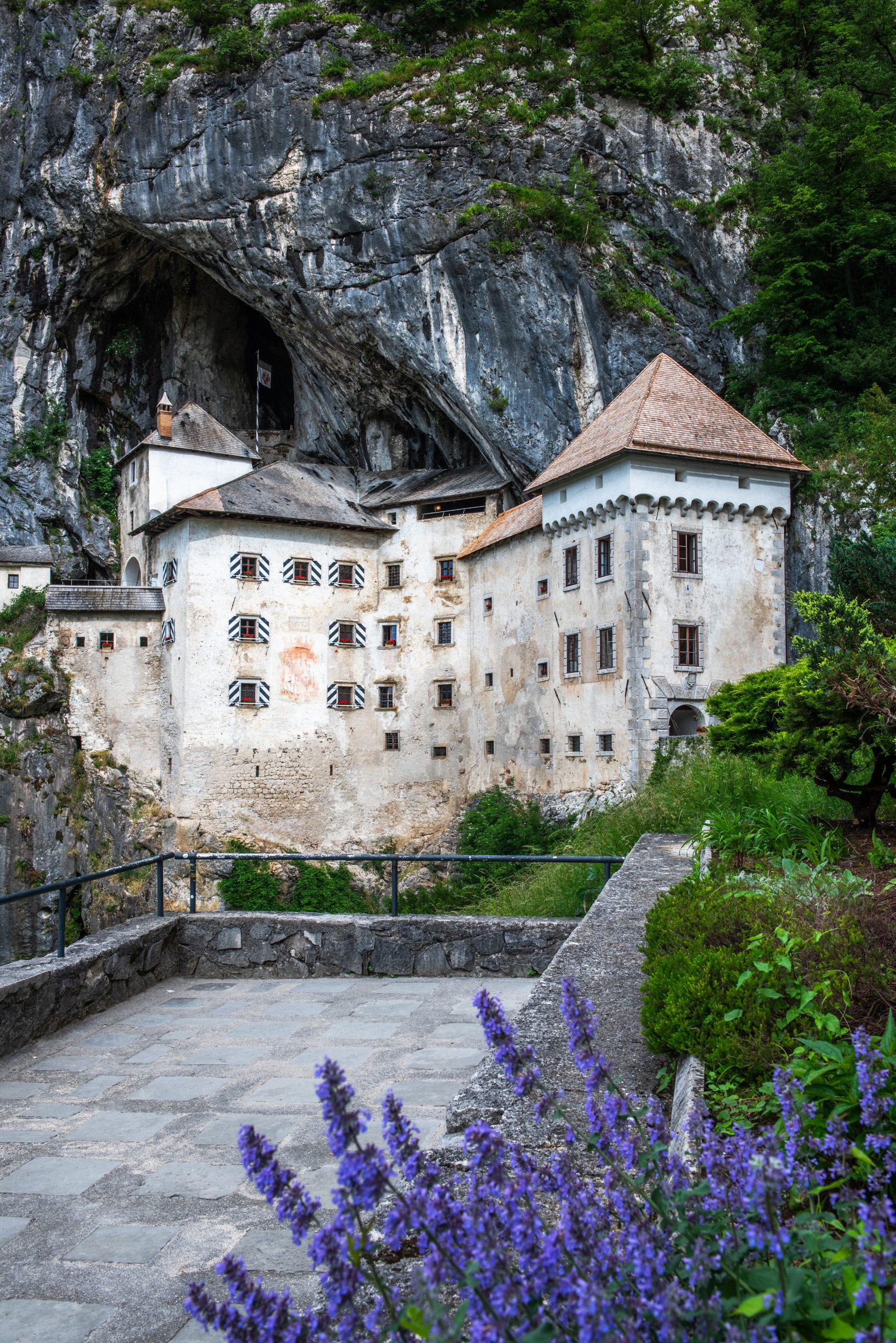Predjama Castle or Predjamski Grad in Slovenia